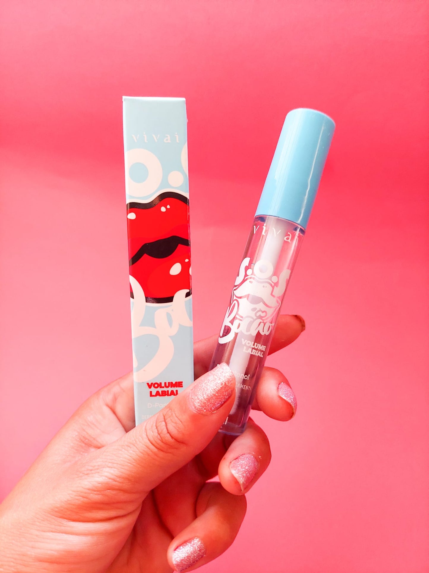 Gloss labial Vivai para aumentar volumen de labios