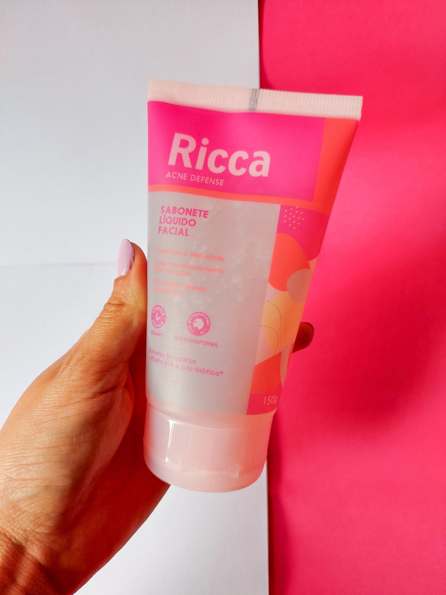 Jabon facial antiacne Ricca